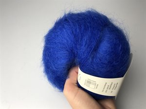 Bella by permin kid mohair - klar koboltblå